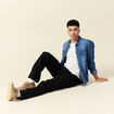 T-shirt manches courtes ecru homme