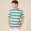 T-shirt manches courtes bleu clair homme