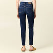 Jeans skinny éco-responsable denim brut femme