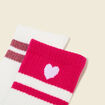 Lot de 2 paires de chaussettes rose femme