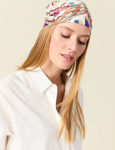 Chemise éco-responsable ecru femme