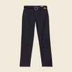 Pantalon chino straight bleu marine homme
