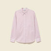 Chemise oversize en coton bleu ciel femme