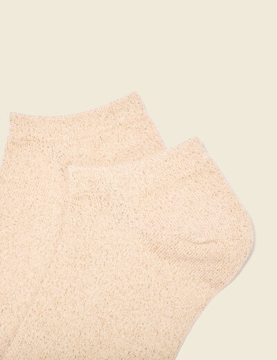 Chaussettes creme femme