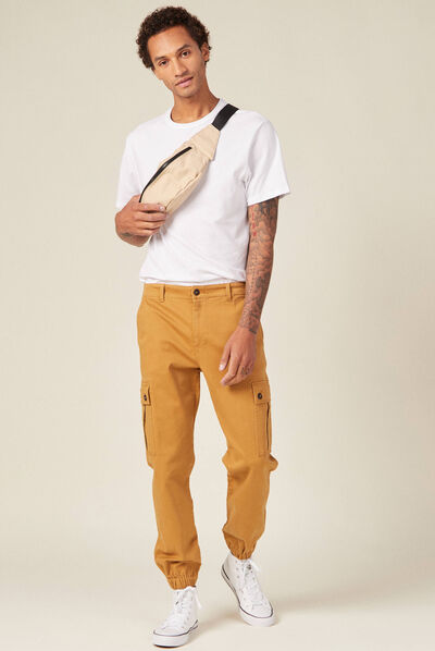 Pantalon battle camel homme