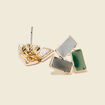 Boucles d'oreilles multicolore femme