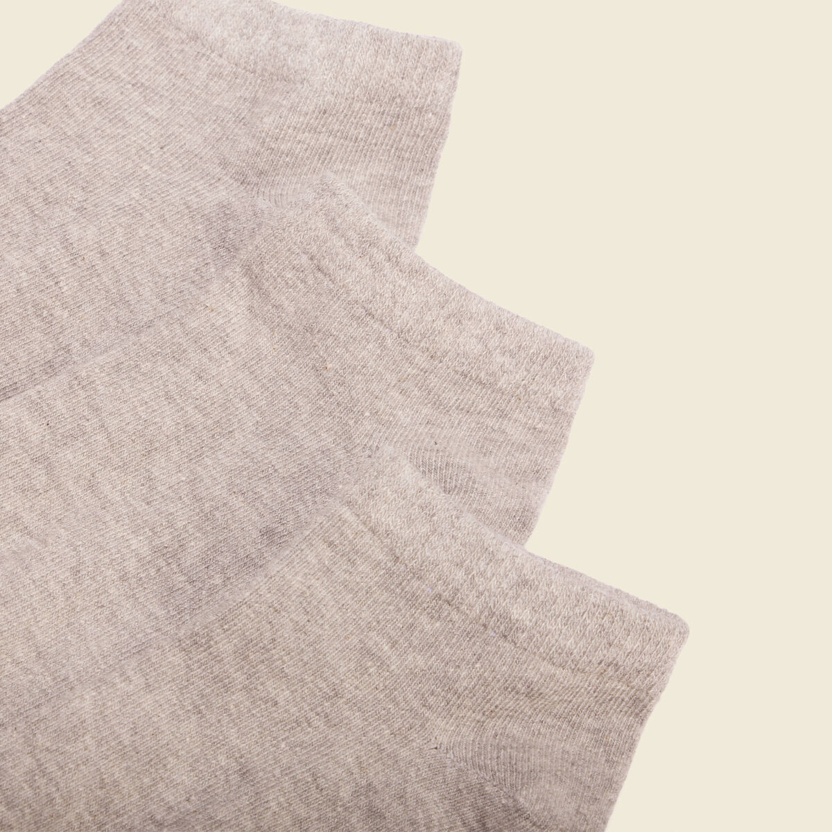 Lot 3 paires chaussettes gris clair homme