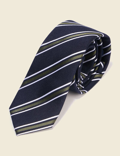 Cravate bleu marine homme