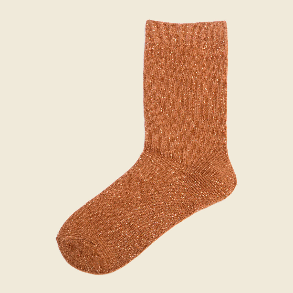 Chaussettes terracotta femme