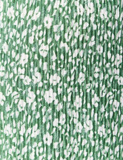 Robe longue éco-responsable vert femme