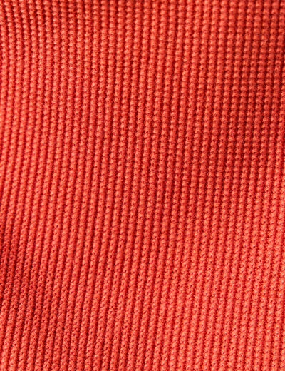 Pull éco-responsable orange homme