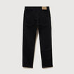 Jeans straight longueur 32 denim noir homme
