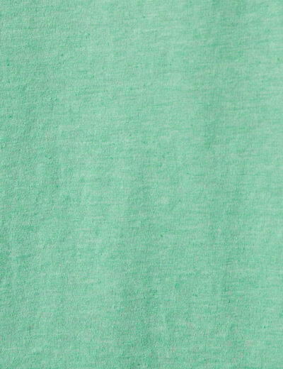 T-shirt manches courtes vert femme