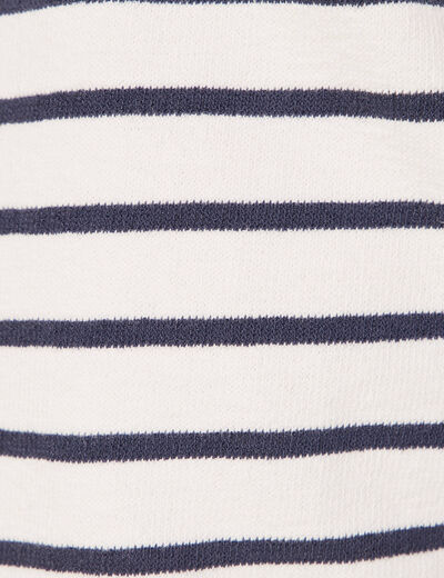 T-shirt manches longues ecru homme