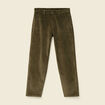 Pantalon droit en velours longueur 32 taupe homme