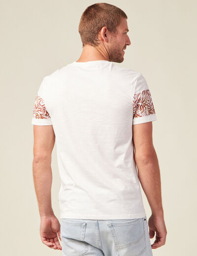 T-shirt manches courtes rose homme