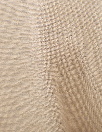 T-shirt manches courtes beige homme