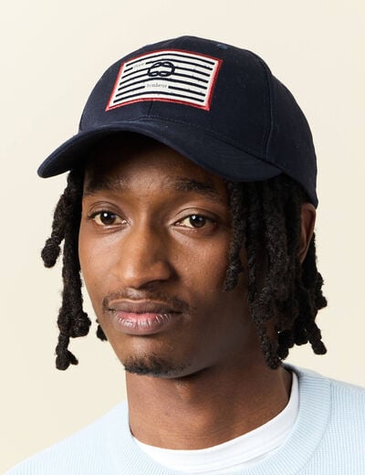 Casquette bleu marine homme