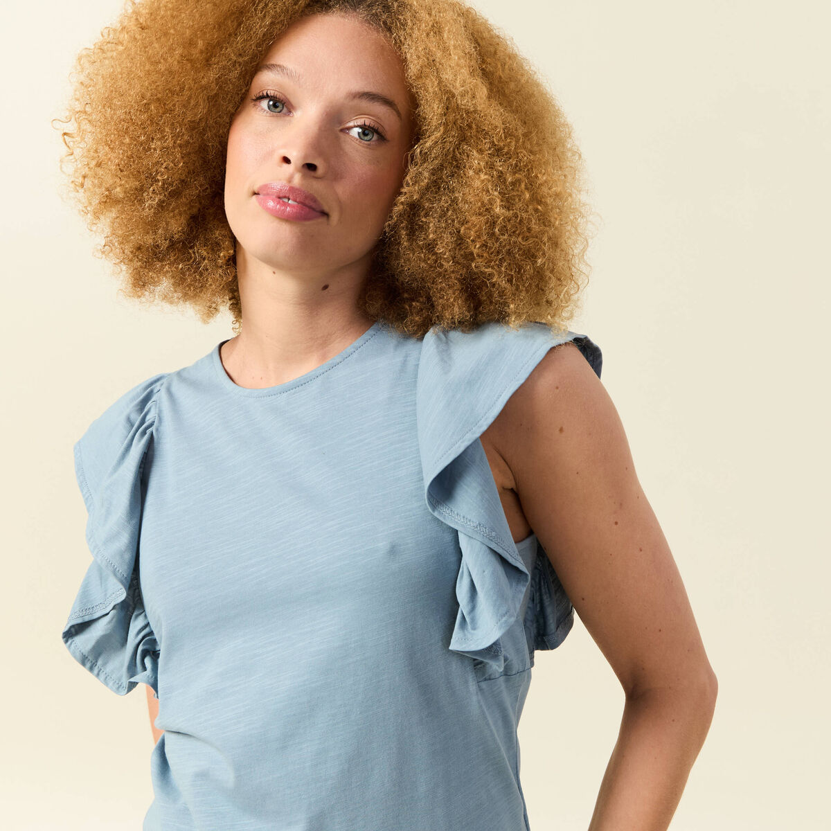 Débardeur sans manches gris femme