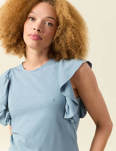 Débardeur sans manches gris femme
