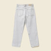 Jeans large relaxed denim snow gris homme