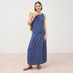 Top sans manches bleu marine femme