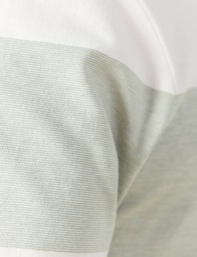 T-shirt manches courtes vert olive homme