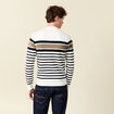 Pull manches longues ecru homme