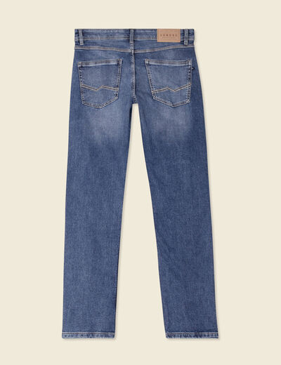 Jeans straight ultra stretch denim stone homme