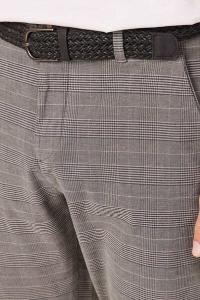 Pantalon chino straight ecru homme