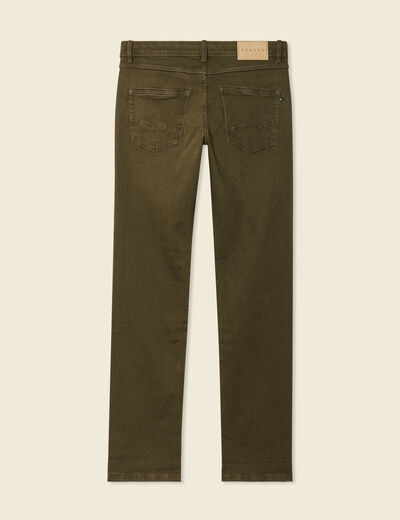 Jeans straight homme used L34 taupe homme