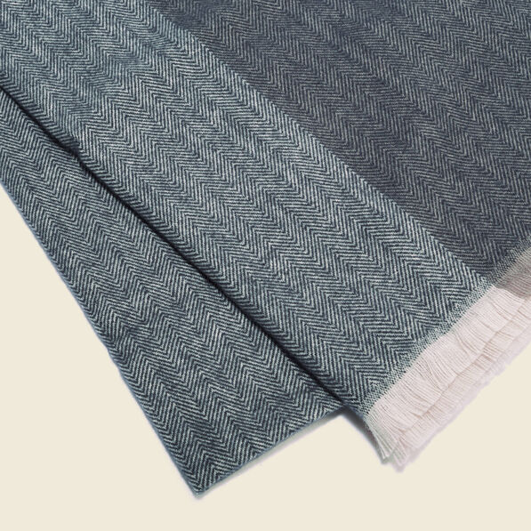 Écharpe bleu marine homme