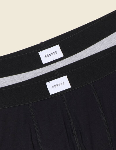 Lot 2 boxers noir homme