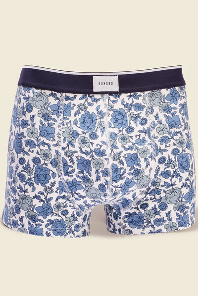 Lot 2 boxers bleu marine homme