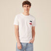 T-shirt manches courtes ecru homme