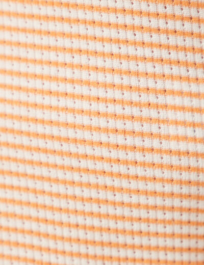 T-shirt manches courtes orange femme