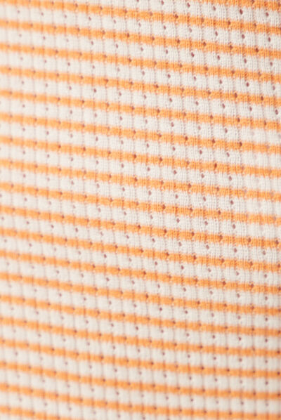 T-shirt manches courtes orange femme