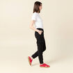 Pantalon éco-responsable noir femme