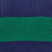 Pull manches longues bleu marine homme