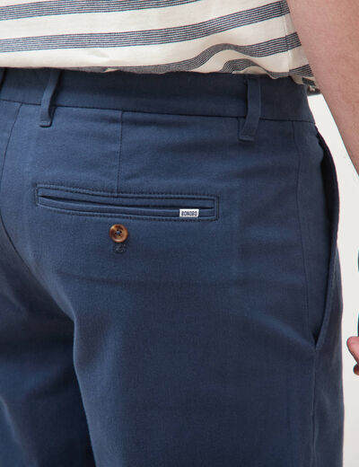 Short bleu fonc&eacute; homme