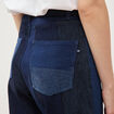 Jeans barrel taille standard denim stone femme
