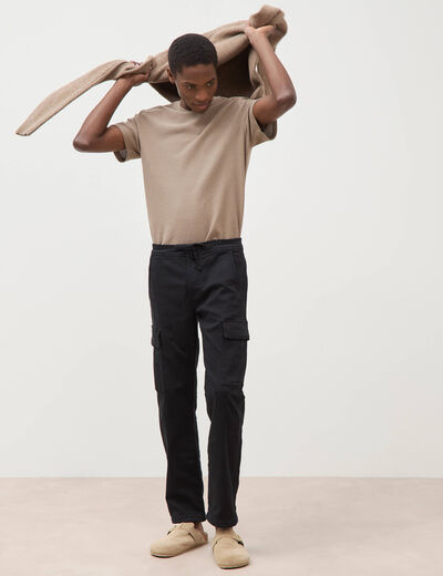 Pantalon battle longueur 32 noir homme