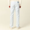 Jeans regular 5 poches denim snow bleach homme