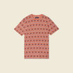 T-shirt manches courtes rose homme