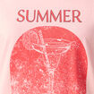 T-shirt manches courtes rose femme