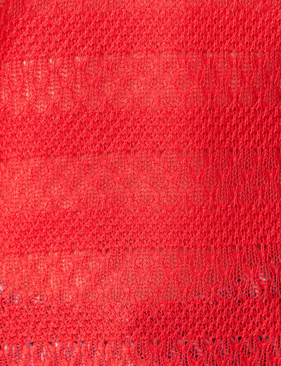 T-shirt manches courtes rouge femme