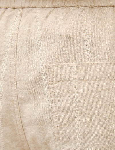 Bermuda vert clair homme