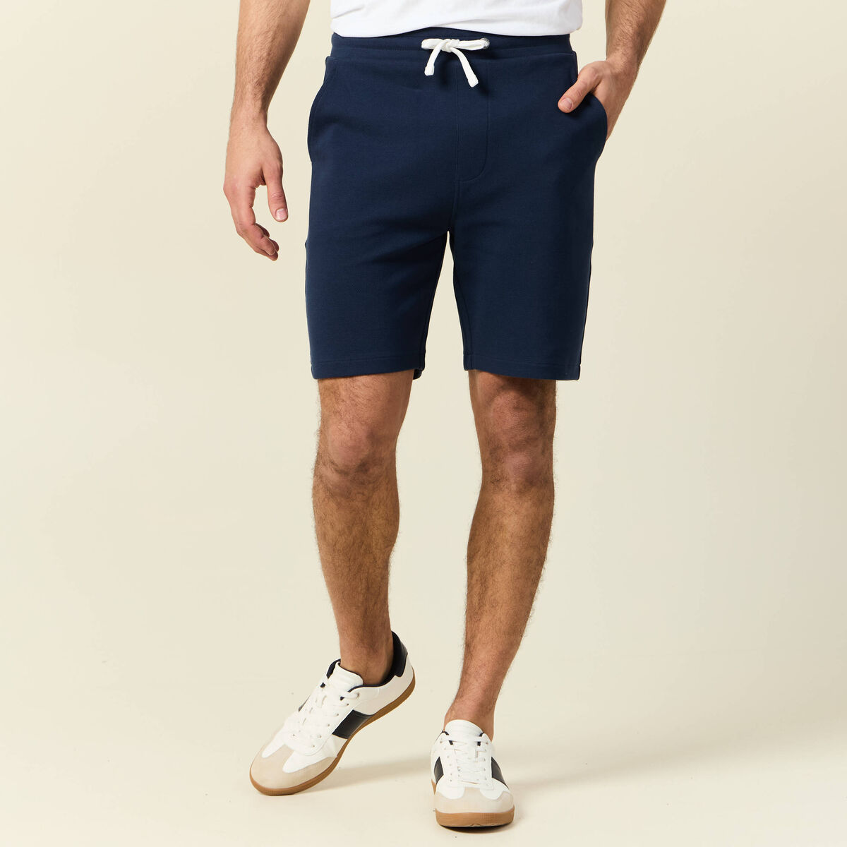 Bermuda bleu marine homme