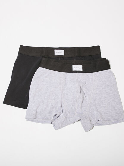 Lot 2 boxers noir homme
