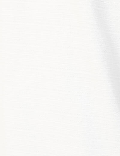T-shirt manches courtes ecru homme